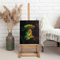 Reggae King Buffalo Soldier Canvas Wall Art Honoring The Legend