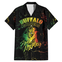Reggae King Buffalo Soldier Family Matching Mermaid Dress and Hawaiian Shirt Honoring The Legend