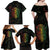 Reggae King Buffalo Soldier Family Matching Off Shoulder Maxi Dress and Hawaiian Shirt Honoring The Legend LT05 - Wonder Print Shop