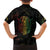Reggae King Buffalo Soldier Family Matching Puletasi and Hawaiian Shirt Honoring The Legend