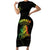 Reggae King Buffalo Soldier Family Matching Short Sleeve Bodycon Dress and Hawaiian Shirt Honoring The Legend LT05 - Wonder Print Shop