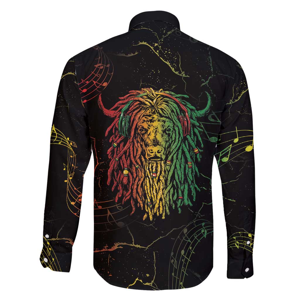 Reggae King Buffalo Soldier Family Matching Summer Maxi Dress and Hawaiian Shirt Honoring The Legend LT05 - Wonder Print Shop