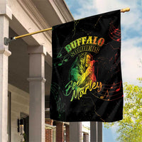 Reggae King Buffalo Soldier Garden Flag Honoring The Legend LT05 - Wonder Print Shop
