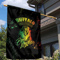 Reggae King Buffalo Soldier Garden Flag Honoring The Legend LT05 - Wonder Print Shop