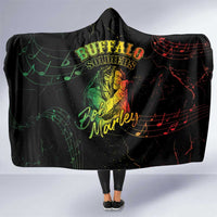 Reggae King Buffalo Soldier Hooded Blanket Honoring The Legend LT05 - Wonder Print Shop