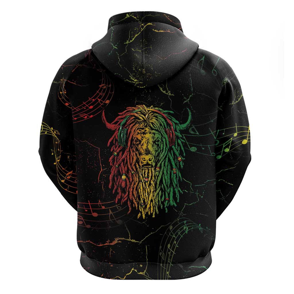 Reggae King Buffalo Soldier Hoodie Honoring The Legend LT05 - Wonder Print Shop
