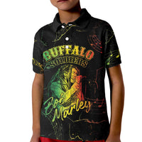 Reggae King Buffalo Soldier Kid Polo Shirt Honoring The Legend LT05 - Wonder Print Shop