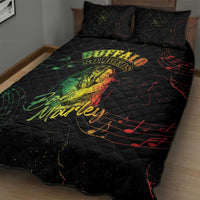 Reggae King Buffalo Soldier Quilt Bed Set Honoring The Legend LT05 - Wonder Print Shop