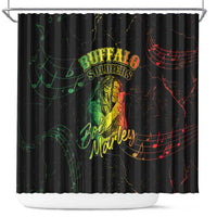 Reggae King Buffalo Soldier Shower Curtain Honoring The Legend LT05 - Wonder Print Shop