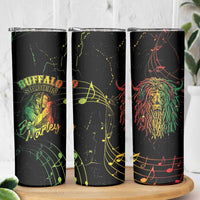 Reggae King Buffalo Soldier Skinny Tumbler Honoring The Legend LT05 - Wonder Print Shop
