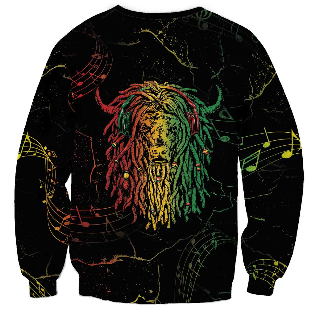 Reggae King Buffalo Soldier Sweatshirt Honoring The Legend LT05 - Wonder Print Shop