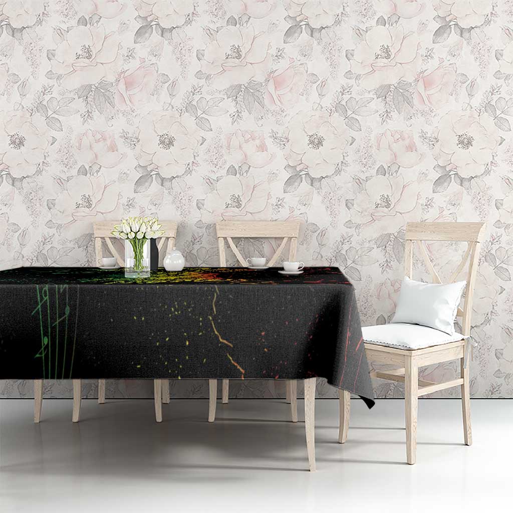 Reggae King Buffalo Soldier Tablecloth Honoring The Legend LT05 - Wonder Print Shop