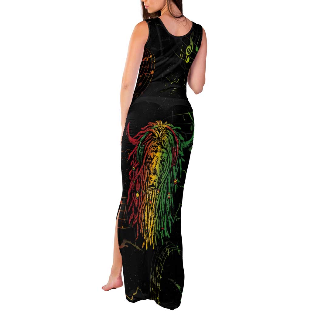 Reggae King Buffalo Soldier Tank Maxi Dress Honoring The Legend LT05 - Wonder Print Shop