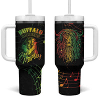 Reggae King Buffalo Soldier Tumbler With Handle Honoring The Legend LT05 - Wonder Print Shop