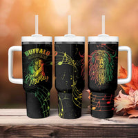 Reggae King Buffalo Soldier Tumbler With Handle Honoring The Legend LT05 - Wonder Print Shop
