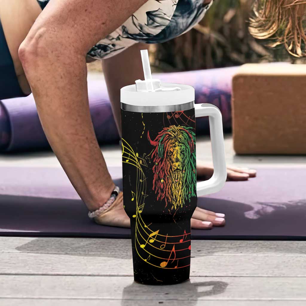 Reggae King Buffalo Soldier Tumbler With Handle Honoring The Legend LT05 - Wonder Print Shop