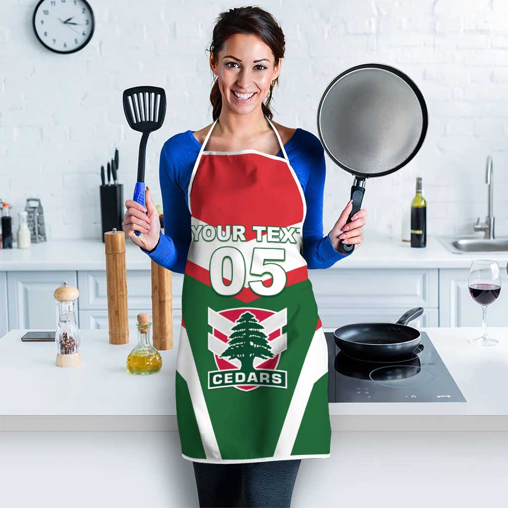 Custom Lebanon Rugby Apron Go Champions - Wonder Print Shop