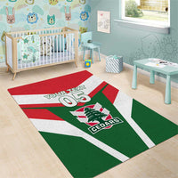 Custom Lebanon Rugby Area Rug Go Champions - Wonder Print Shop
