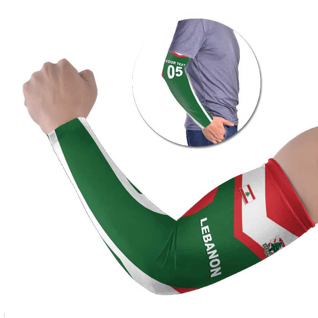 Custom Lebanon Rugby Arm Sleeves Go Champions - Wonder Print Shop
