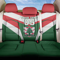 Custom Lebanon Rugby Back Car Seat Cover Go Champions - Wonder Print Shop