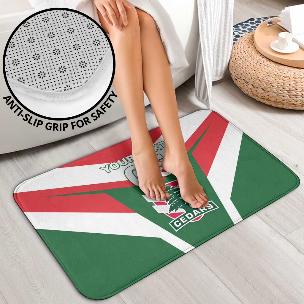 Custom Lebanon Rugby Bathroom Set Go Champions - Wonder Print Shop