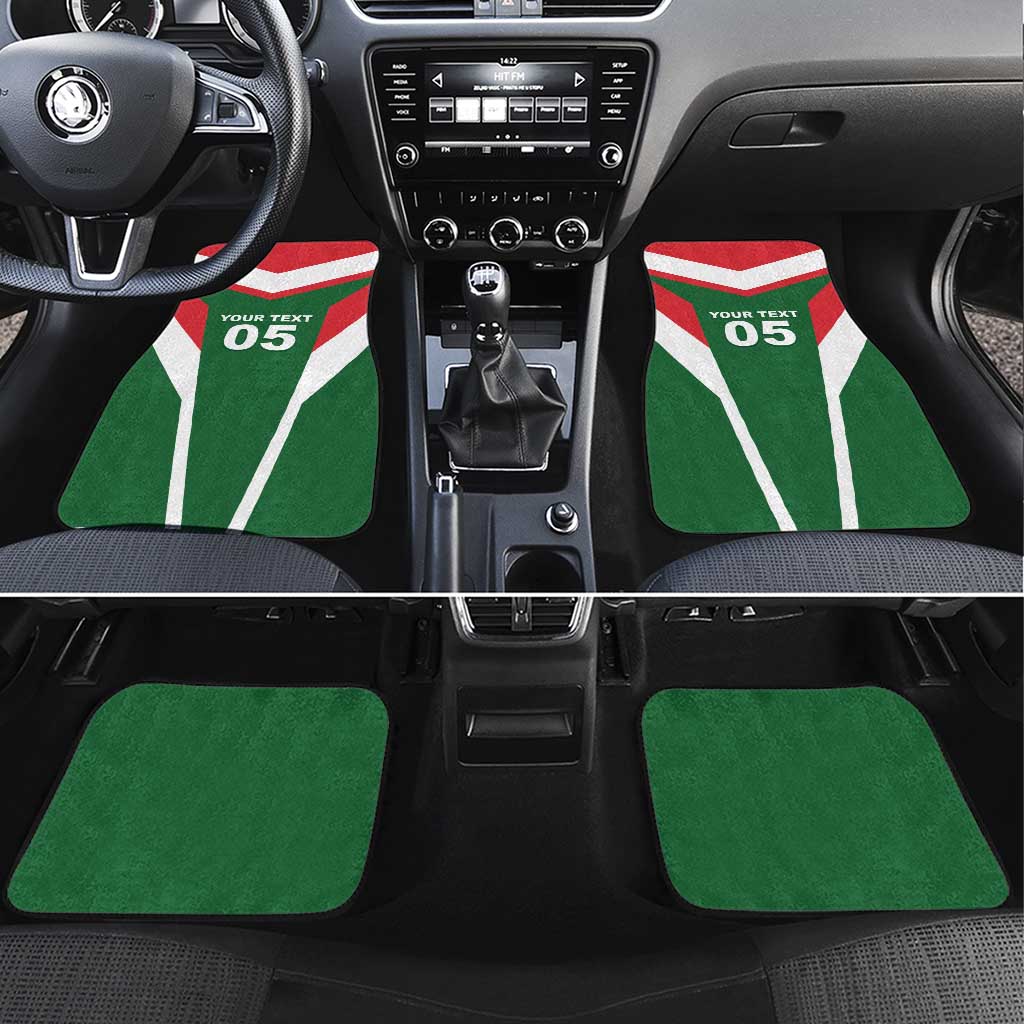 Custom Lebanon Rugby Car Mats Go Champions - Wonder Print Shop