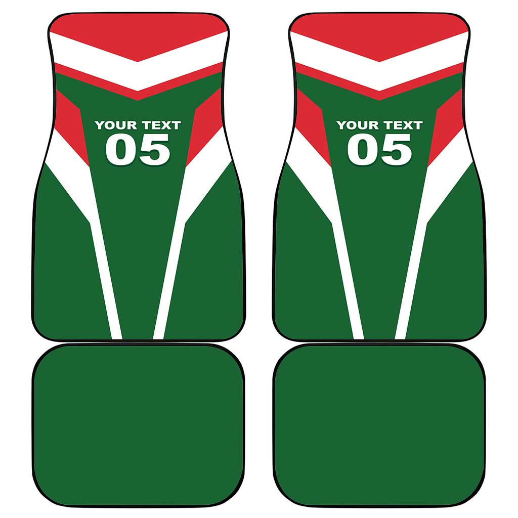 Custom Lebanon Rugby Car Mats Go Champions - Wonder Print Shop