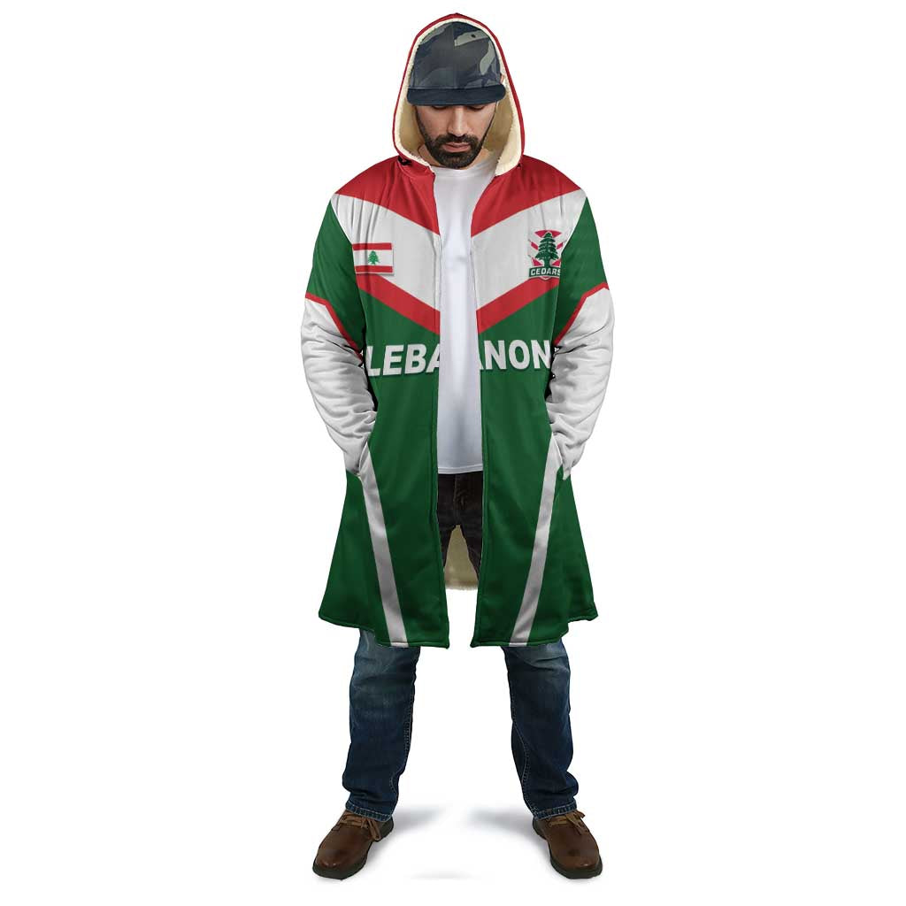 Custom Lebanon Rugby Cloak Go Champions - Wonder Print Shop