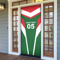 Custom Lebanon Rugby Door Cover Go Champions - Wonder Print Shop