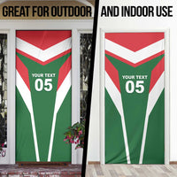 Custom Lebanon Rugby Door Cover Go Champions - Wonder Print Shop
