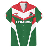 Custom Lebanon Rugby Family Matching Mermaid Dress and Hawaiian Shirt Go Champions - Wonder Print Shop