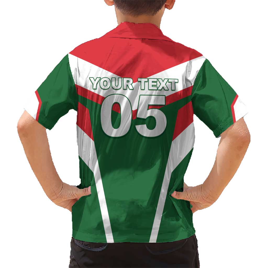 Custom Lebanon Rugby Family Matching Short Sleeve Bodycon Dress and Hawaiian Shirt Go Champions - Wonder Print Shop