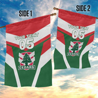 Custom Lebanon Rugby Garden Flag Go Champions - Wonder Print Shop