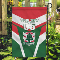 Custom Lebanon Rugby Garden Flag Go Champions - Wonder Print Shop