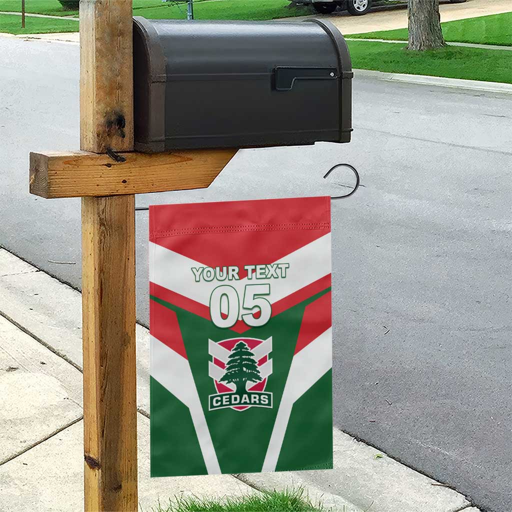 Custom Lebanon Rugby Garden Flag Go Champions - Wonder Print Shop