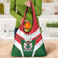 Custom Lebanon Rugby Grocery Bag Go Champions - Wonder Print Shop