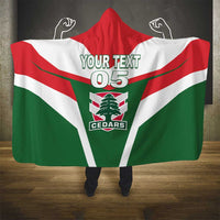 Custom Lebanon Rugby Hooded Blanket Go Champions - Wonder Print Shop