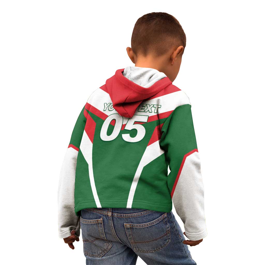 Custom Lebanon Rugby Kid Hoodie Go Champions - Wonder Print Shop