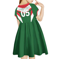 Custom Lebanon Rugby Kid Short Sleeve Dress Go Champions - Wonder Print Shop