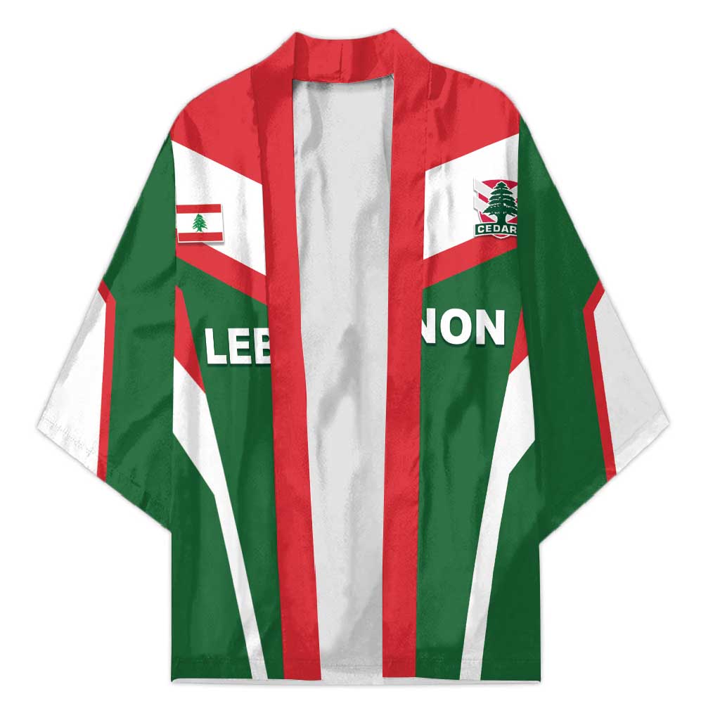 Custom Lebanon Rugby Kimono Go Champions - Wonder Print Shop