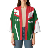 Custom Lebanon Rugby Kimono Go Champions - Wonder Print Shop