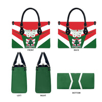 Custom Lebanon Rugby Leather Bag Go Champions - Wonder Print Shop