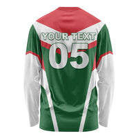 Custom Lebanon Rugby Long Sleeve Shirt Go Champions - Wonder Print Shop