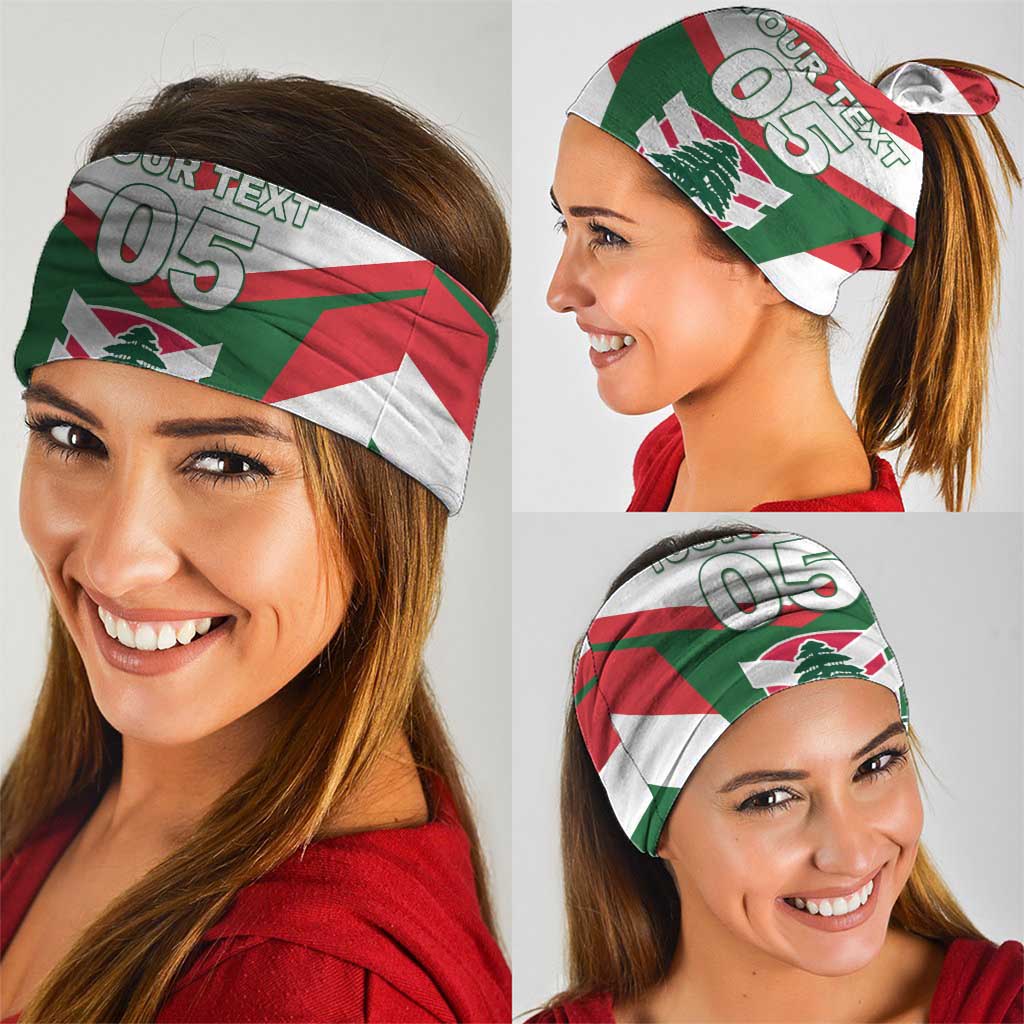 Custom Lebanon Rugby Neck Gaiter Go Champions - Wonder Print Shop