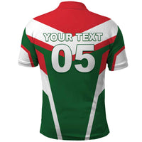 Custom Lebanon Rugby Polo Shirt Go Champions - Wonder Print Shop