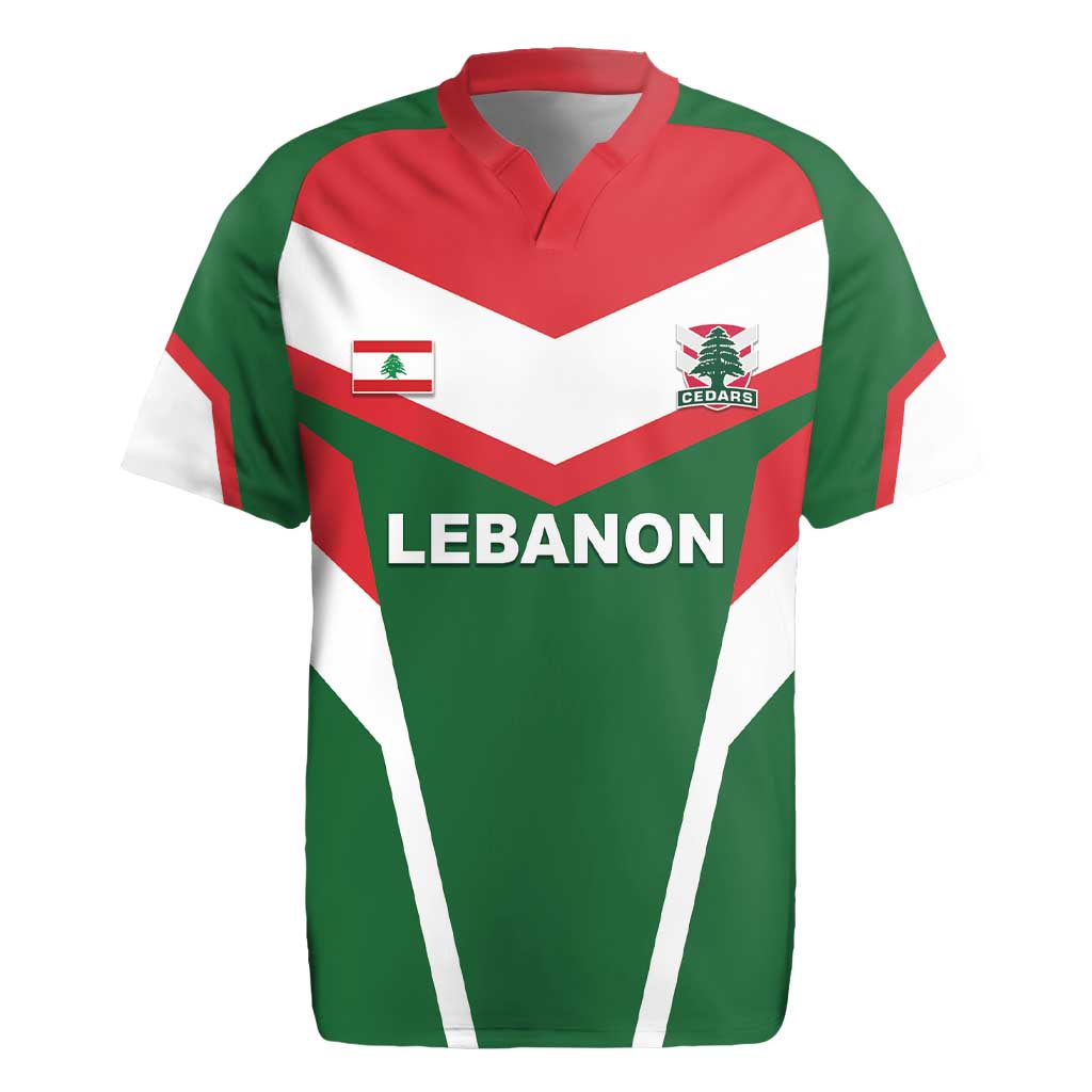 Custom Lebanon Rugby Rugby Jersey Go Champions - Wonder Print Shop