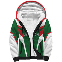 Custom Lebanon Rugby Sherpa Hoodie Go Champions - Wonder Print Shop