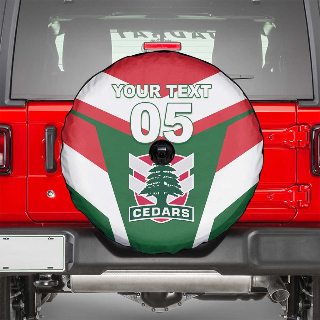 Custom Lebanon Rugby Spare Tire Cover Go Champions - Wonder Print Shop