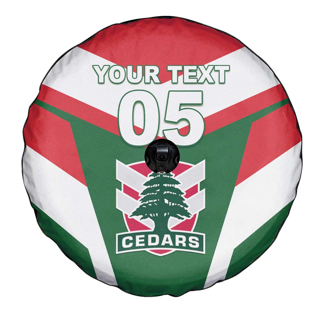 Custom Lebanon Rugby Spare Tire Cover Go Champions - Wonder Print Shop