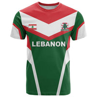 Custom Lebanon Rugby T Shirt Go Champions - Wonder Print Shop